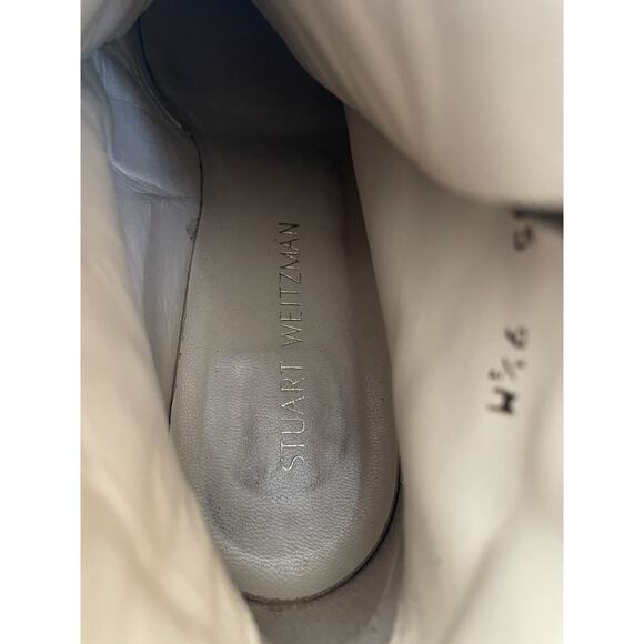 Stuart Weitzman Ankle Boots Wallawalla Suede Lace Up Tassels Green - Picture 16 of 16